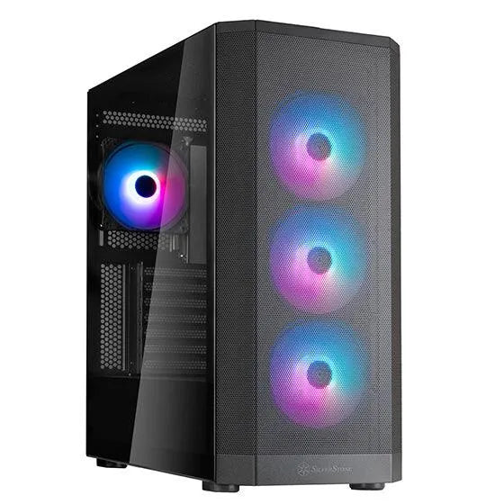 SilverStone FARA 514X Mid-Tower Case (4x 120mm ARGB Fans Included) - Anigma